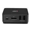 Lindy switch KVM 2 porte Type-C, DisplayPort 1.2, 3840 x 2160 pixel, 4K Ultra HD, grigio