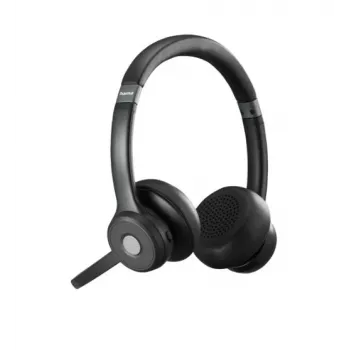 Hama BT700 headset wireless con archetto chiamate/musica USB Type-C Bluetooth nero