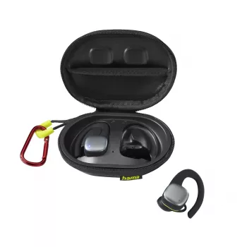 Hama Spirit Athletics headset True Wireless Stereo (TWS) con archetto sport Bluetooth nero