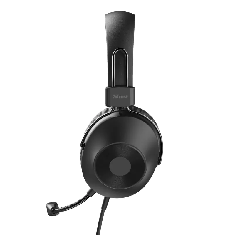 Trust HS-250 headset con filo head-band chiamate/musica nero