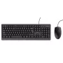 Trust TKM-250 tastiera mouse inclusi ufficio USB QWERTZ tedesco nero