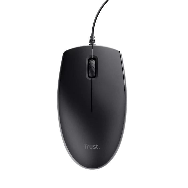 Trust TKM-250 tastiera mouse inclusi ufficio USB QWERTZ tedesco nero
