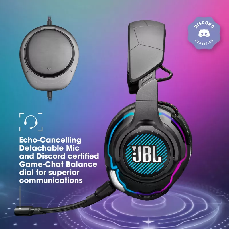 JBL Quantum One NERO, con filo, gaming, 20 - 20000 Hz, 526 g, cuffie, nero