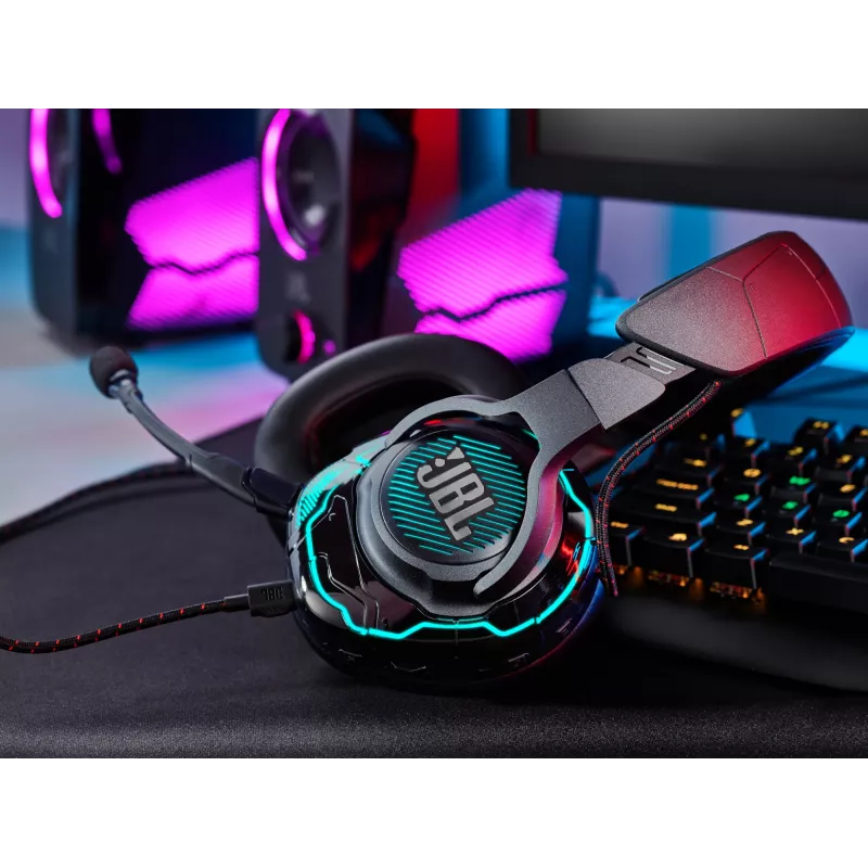 JBL Quantum One NERO, con filo, gaming, 20 - 20000 Hz, 526 g, cuffie, nero