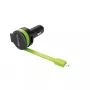 Caricabatterie mobile RealPower 257635 universale nero verde