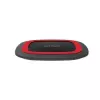 Caricabatterie wireless RealPower FreeCharge-10 smartphone nero rosso