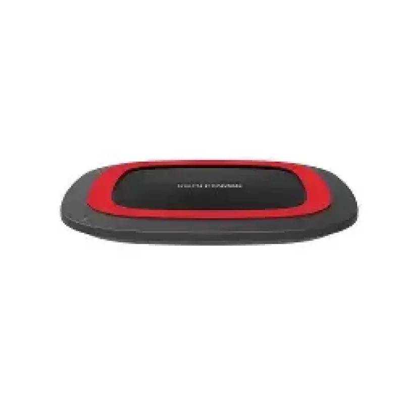 Caricabatterie wireless RealPower FreeCharge-10 smartphone nero rosso