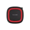 Caricabatterie wireless RealPower FreeCharge-10 smartphone nero rosso