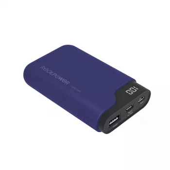 Batteria ricaricabile portatile RealPower PB-7500C 7500 mAh