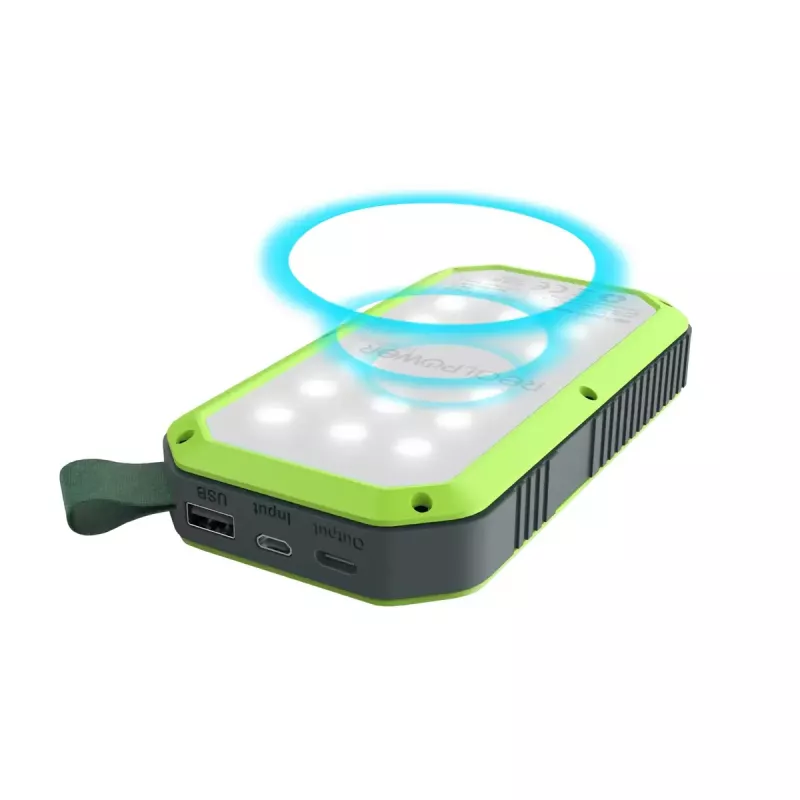 Powerbank portatile RealPower PB-10000 Solar 10000 mAh