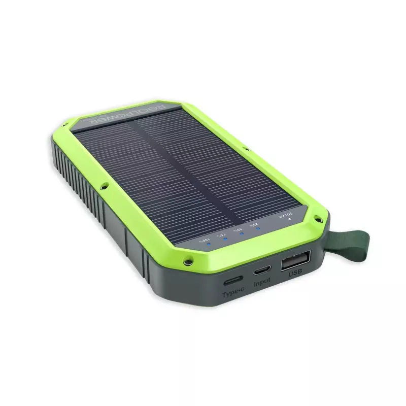 Powerbank portatile RealPower PB-10000 Solar 10000 mAh