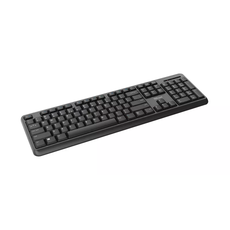 Tastiera Trust Ody Office RF Wireless QWERTZ tedesco nero