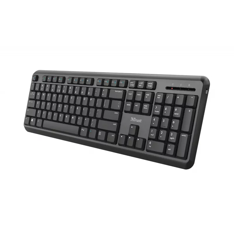 Tastiera Trust Ody Office RF Wireless QWERTZ tedesco nero