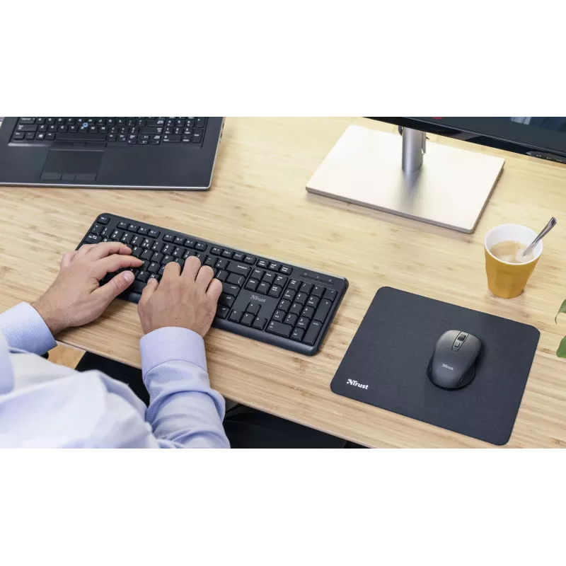 Tastiera Trust Ody Office RF Wireless QWERTZ tedesco nero