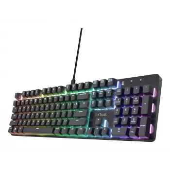 Tastiera gaming Trust GXT 871 Zora meccanica USB RGB nero