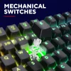 Tastiera gaming Trust GXT 871 Zora meccanica USB RGB nero