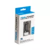 Caricabatterie mobile RealPower 176635 universale nero argento