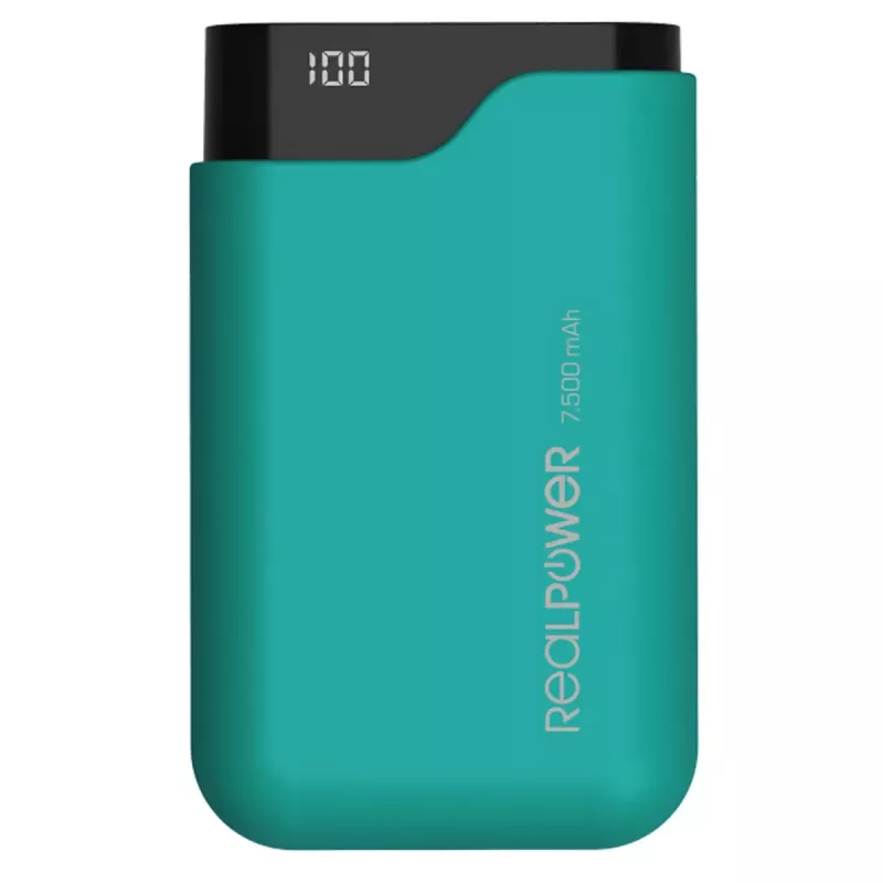 Batteria portatile RealPower PB-7500C 7500 mAh