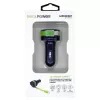 Caricabatterie mobile RealPower 257636 universale nero verde