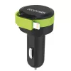 Caricabatterie mobile RealPower 257637 universale nero verde