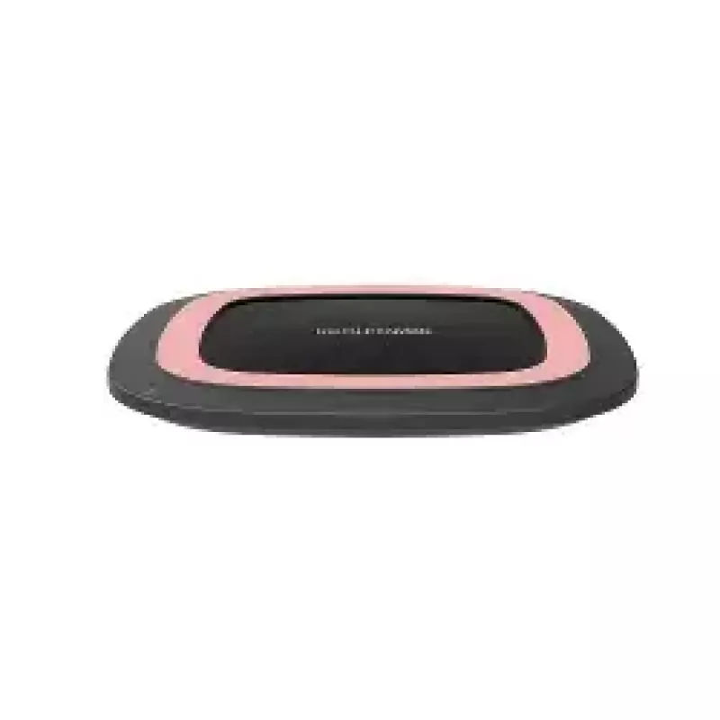 RealPower FreeCharge-10 Stazione di ricarica wireless con adattatore, nero/rosa (266105)