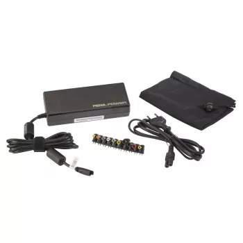Inverter alimentatore RealPower 140474 per interni 40 W nero