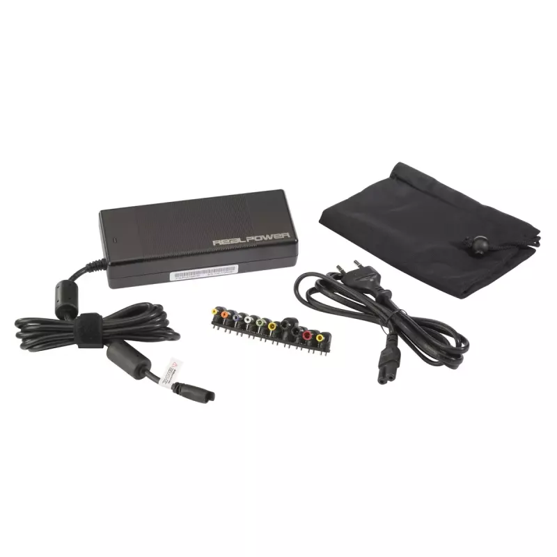 Inverter alimentatore RealPower 140474 per interni 40 W nero