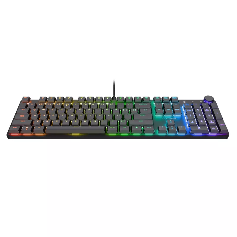 Tastiera gaming Trust GXT 866 Torix meccanica USB QWERTZ nero