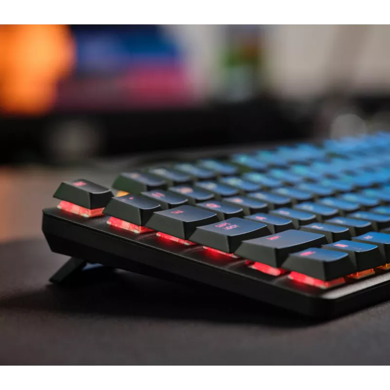 Tastiera gaming Trust GXT 866 Torix meccanica USB QWERTZ nero