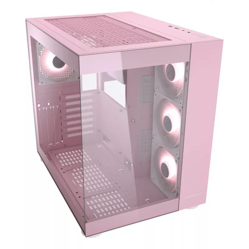 Case PC COUGAR Gaming FV150 RGB Midi Tower Rosa