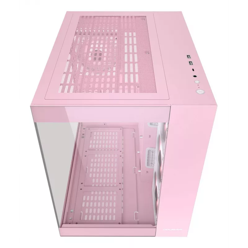 Case PC COUGAR Gaming FV150 RGB Midi Tower Rosa