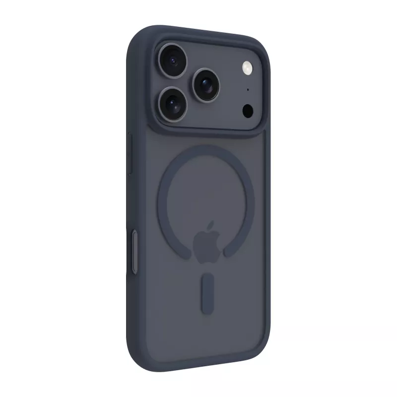 Custodia per cellulare dbramante1928 Grenen MS per Apple iPhone 17 Pro, plastica, blu