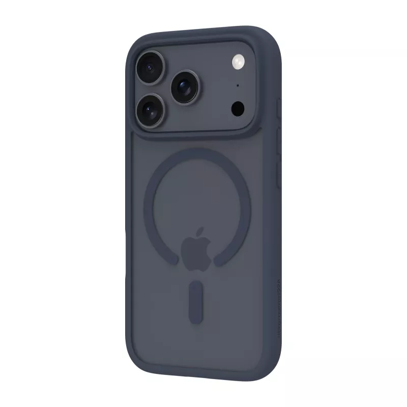 Custodia per cellulare dbramante1928 Grenen MS per Apple iPhone 17 Pro, plastica, blu