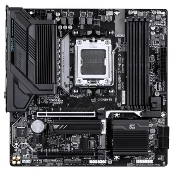 Scheda madre GIGABYTE B840M GAMING X WIFI6E - CPU AMD Ryzen 9000, VRM 8+2+2 fasi, fino a 8200MHz DDR5(O.C), 2xPCIe 4.0 M.2, Wi-Fi 6E, LAN 2.5GbE, USB 3.2 Gen 1