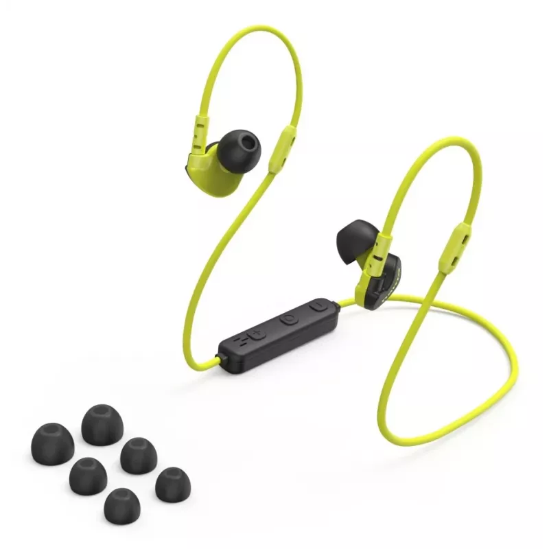 Hama Freedom Athletics III headset wireless archetto, in-ear sport Bluetooth nero, giallo