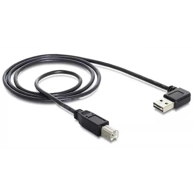 Cavo USB DeLOCK 1 m USB 2.0 A - B maschio/maschio nero