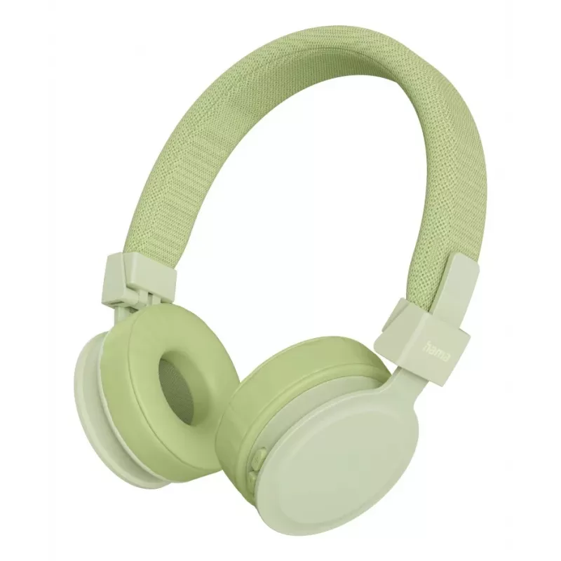 Cuffie Freedom Lit III Hama wireless con archetto per chiamate/musica USB Type-C Bluetooth verde