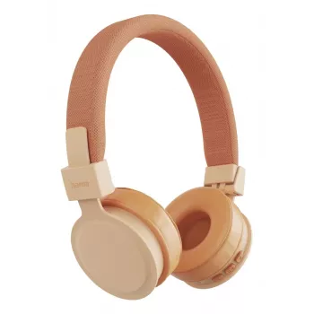 Cuffie Freedom Lit III Hama wireless con archetto per chiamate/musica USB Type-C Bluetooth arancione