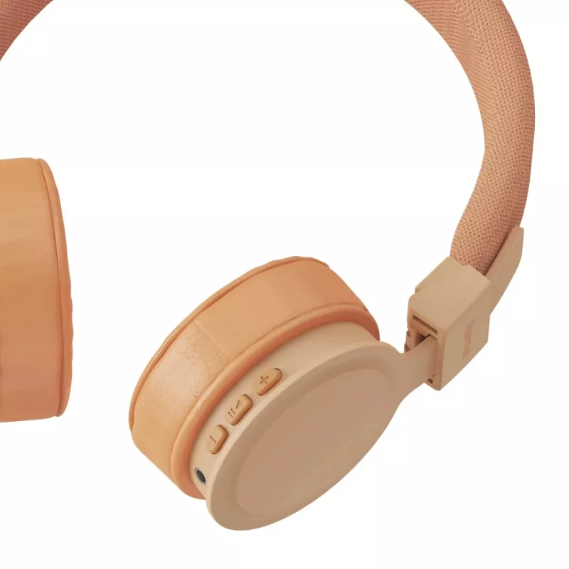 Cuffie Freedom Lit III Hama wireless con archetto per chiamate/musica USB Type-C Bluetooth arancione