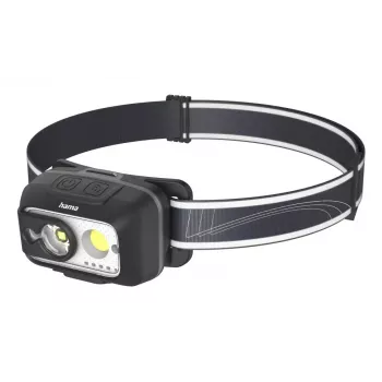 Lampada frontale Hama HL500-C nero, grigio LED