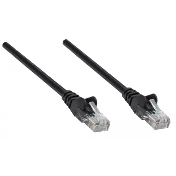 Cavo patch di rete Intellinet, Cat6A, 20 m, nero, rame, S/FTP, LSOH / LSZH, PVC, RJ45, contatti placcati oro, protezione linguetta, guaina antitorsione, garanzia a vita