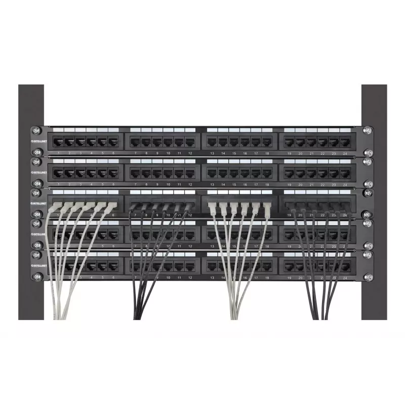 Cavo di rete Intellinet 745154 grigio 2 m Cat6a F/FTP (FFTP)
