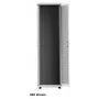 Intellinet 715478 Basic armadio di rete 19 pollici, a pavimento, 42U, 600x1000 mm (L x P), altezza 2033 mm, fino a 600 kg, con serratura, piedini regolabili, flatpack, grigio RAL 7035