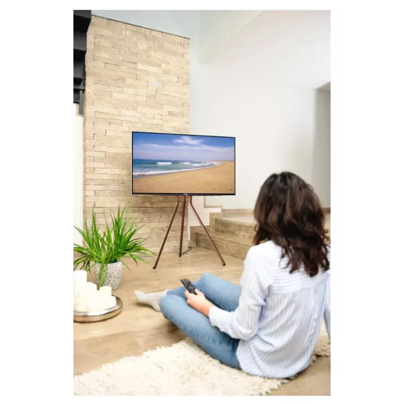 Hama Easel Design 190,5 cm (75 inch) nero, noce