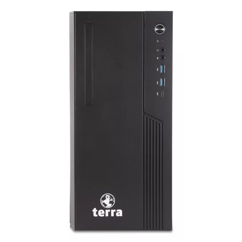 TERRA 1000134 PC/Workstation Intel® Core™ i3 i3-12100 8 GB DDR5-SDRAM 500 GB SSD Windows 11 Pro Micro Tower