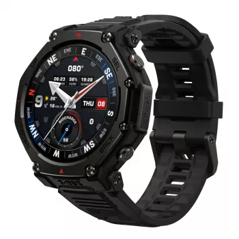 Amazfit T-rex 3 Pro 3,35 cm (1,32 pollici) AMOLED 44 mm Digitale 466 x 466 Pixel Touchscreen nero Wi-Fi GPS (satellitare)