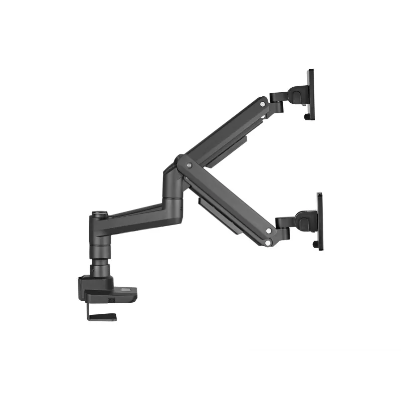 Equip Supporto da tavolo heavy-duty per doppio monitor 17-35 pollici, nero
