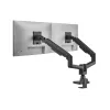 Equip Supporto da tavolo heavy-duty per doppio monitor 17-35 pollici, nero