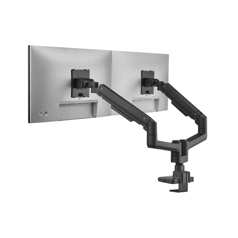 Equip Supporto da tavolo heavy-duty per doppio monitor 17-35 pollici, nero