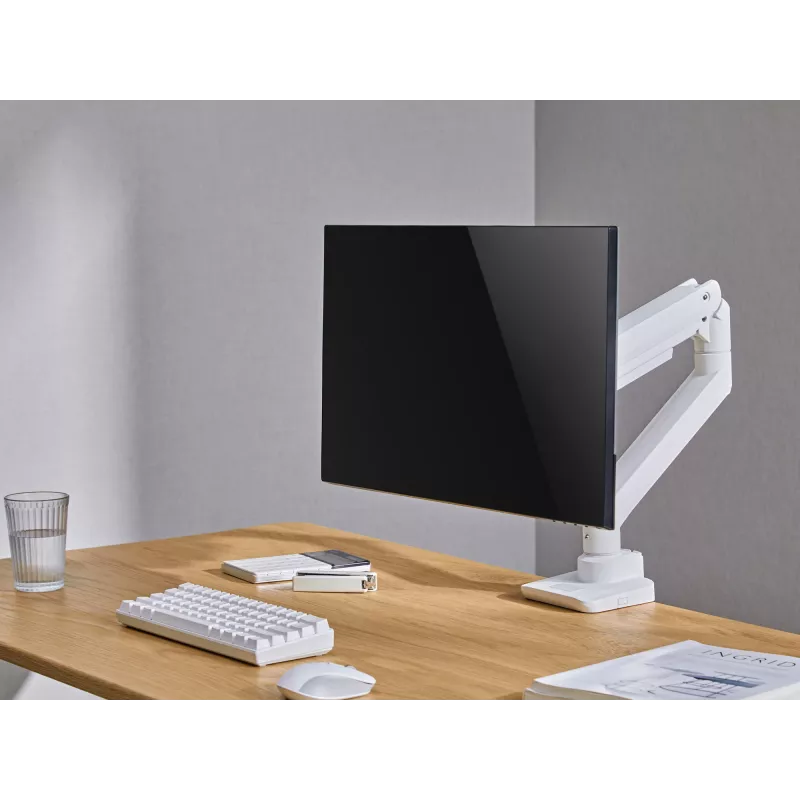 Equip Supporto da tavolo heavy-duty per monitor 17-49 pollici, bianco